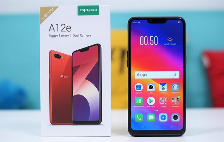 Oppo A12e Listing Mistakenly Outed by the Official Website
