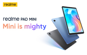 Realme Pad Mini Unveiled With Fast Charging, Trendy Slim Design, and Compact Dimensions  
