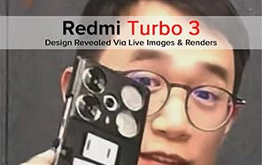 Xiaomi Redmi Turbo 3 Design Revealed in Leaked In-hand Images and Renders