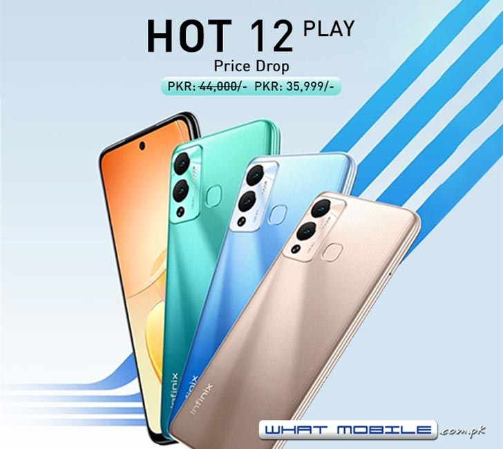 Infinix Hot 12 Play 4/64 Receives a Major Price Discount of Rs 8,000 in  Pakistan - WhatMobile news