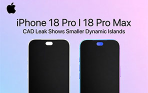 iPhone 18 Pro and Pro Max Leaked CAD Renders Show a Smaller Dynamic Island