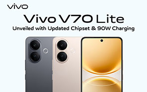 Vivo V70 Lite Unveiled with Familiar Design, Updated Chipset, and OriginOS 6