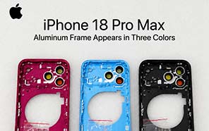 Apple iPhone 18 Pro Max Leaked Chassis Images Reveal All Three Color Options