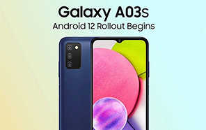 Samsung Galaxy A03s Android 12 Rollout Begins, Brings Massive Enhancements Alongside One UI Core 4.1 