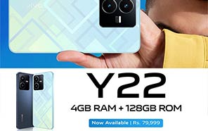 Vivo Y22 4/128GB Variant Launched in Pakistan; Better Storage, Higher Price 
