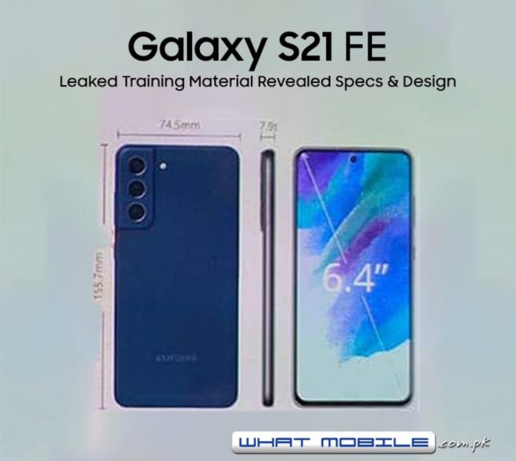 Samsung Galaxy S21 FE 2023; Leaked Training Material Exposes Everything  About Device - WhatMobile news