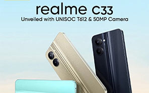 Realme C33 Unveiled; A Low-cost Conqueror with Elegant Build & Feisty Specs 