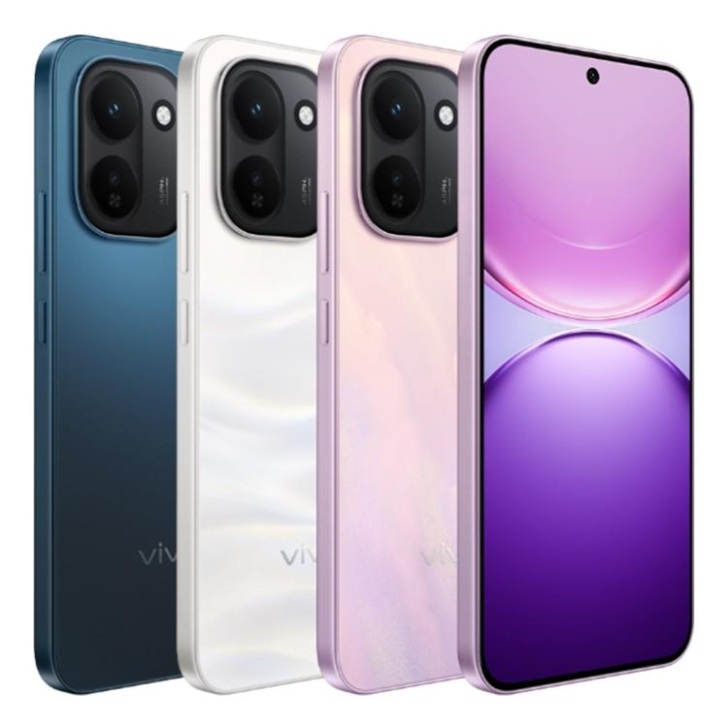 Vivo Y600 Turbo handset front and rear colour render from an Instagram product post