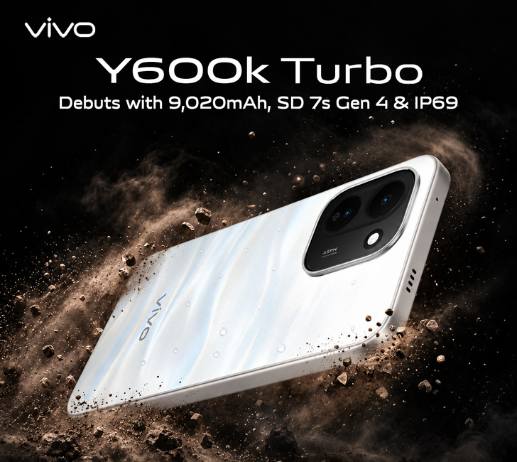 WhatMobile-supplied artwork for the Vivo Y600K Turbo launch