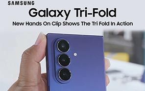 Samsung Galaxy Tri-Fold Appears in Fresh Video Footage, Days After Official Demo