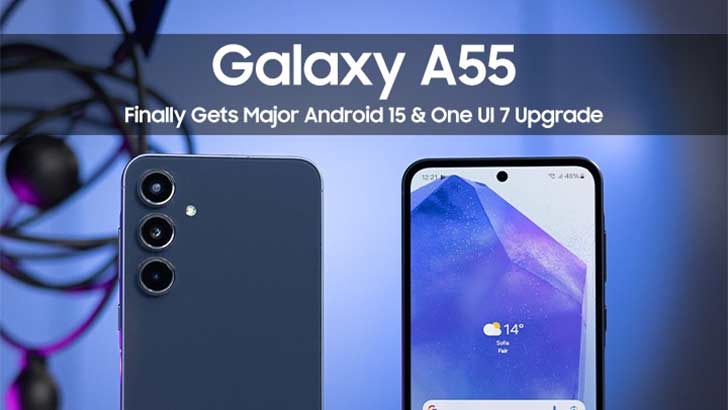 Samsung Galaxy A55 Finally Joins the Android 15 x One UI 7 Beta Program ...