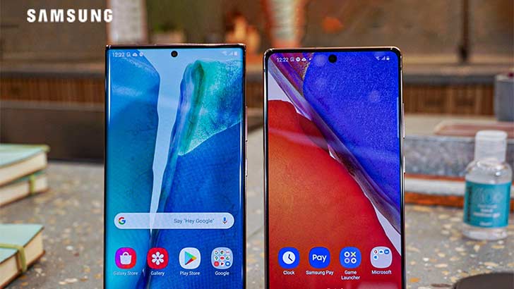 Samsung Galaxy Note 20 and Note 20 Ultra
