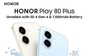 Honor Play 80 Plus is Officially the Worldâ€™s First Device with Snapdragon 4 Gen 4 Chip