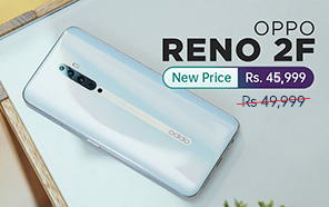 Oppo Reno 2F Gets a Price Drop of up to Rs. 4,000 in Pakistan: Here's how much it costs now 