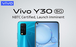 Vivo Y30 5G Secures an NBTC Certification for 5G Connectivity; Launch Just Around the Corner 