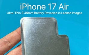 iPhone 17 Air Battery Exposed in Viral Images; Looks Razor-thin Next to Pro’s Battery 