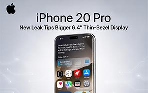 Apple iPhone 20 Pro Also Leaked with a Bigger Screen After the Pro Max Variant