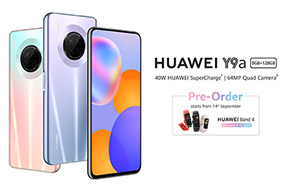 Huawei Y9a Officially Announced in Pakistan, Pre-orders Start on September 14 with Free Gifts Worth Rs 8,000 