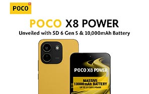Xiaomi Poco X8 Power Debuts with Companyâ€™s First 10,000mAh Battery & SD 6 Gen 5 Chip