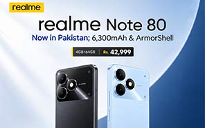 Realme Note 80 Now Available in Pakistan with ArmorShell Body & 6300mAh Battery
