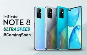 Infinix Note 8 is Coming to Pakistan Soon along with Infinix Note 8i; Dual Infinity O Display and 6 Cameras 