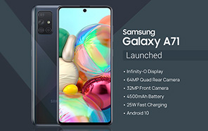 Samsung Galaxy A71 Goes Official in Pakistan; A Flagship Experience for a Sub-flagship Price  