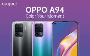 New Mid-range Oppo A94 Unveiled; Features OLED Screen, 30W Fast Charging, and a Lightweight Design 