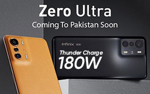 Infinix Zero Ultra is Coming to Pakistan Soon With 180W Thunder Charge Technology 