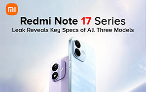 Xiaomi Redmi Note 17 Series Leak Reveals Key Specs of All Three Models