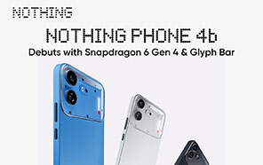 Nothing Phone (4b) Debuts with the Glyph Bar, Snapdragon 6 Gen 4 & 6000mAh Cell
