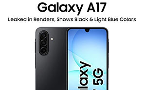 Samsung Galaxy A17 4G Leaked with Renders, Shows Black and Light Blue Colors 