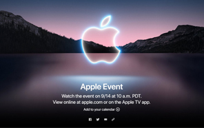 iPhone 13 Series is Debuting on September 14, Official Invites for the Event Are Out 