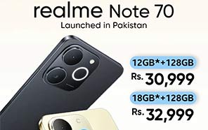 Realme Note 70 Arrives in Pakistan with ArmorShell Design and 6300mAh Battery 