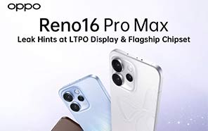 Oppo Reno 16 Pro Max Leaked Specs Hint at LTPO Display and Flagship Chipset