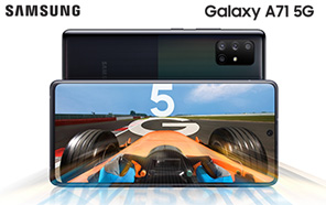 Samsung Galaxy A71 5G, Galaxy A51 5G, and Galaxy A21 introduced as the New 2020 A-Series 