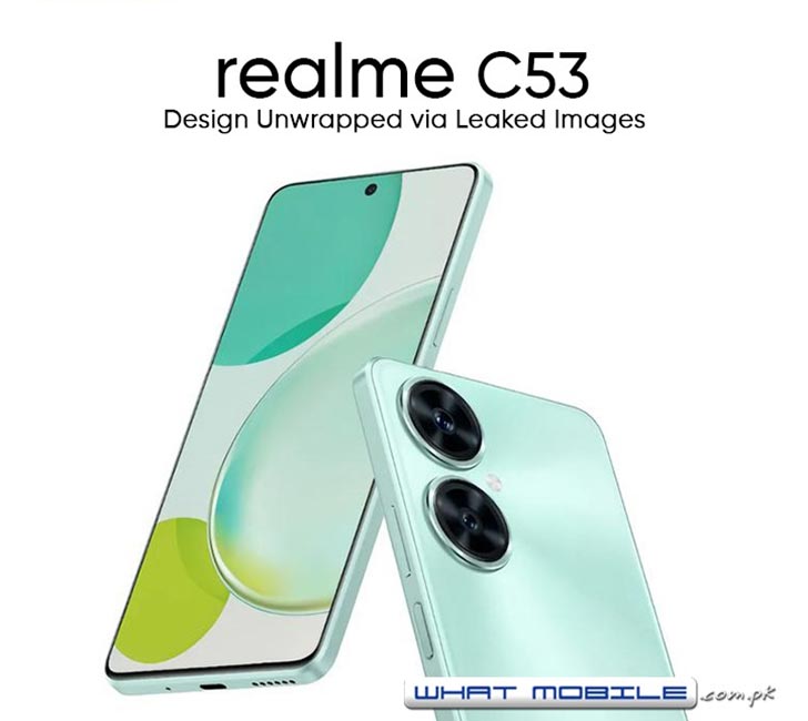 Realme C53 Design Unwrapped Via Leaked Images Alongside Memory