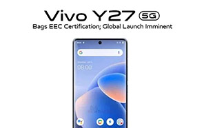 Vivo Y27 Pulls Another Step Towards Global Launch; Bags EEC Certification 