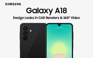 Samsung Galaxy A18 Design Leaks in CAD Renders and a 360Â° Video Clip