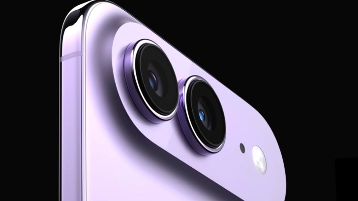 Illustrative iPhone Air 2 dual-camera concept used in current same-story coverage; unconfirmed handset design.