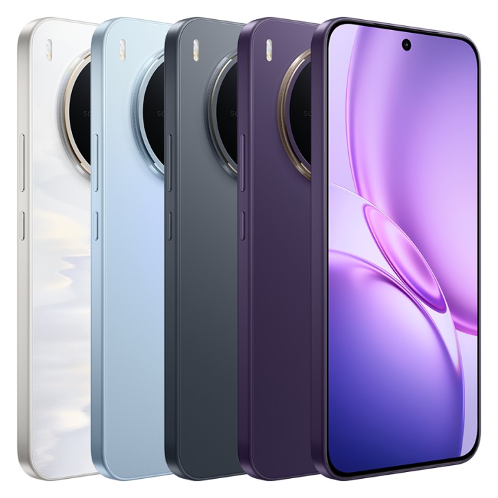 Vivo Y600s Pro official handset lineup in gold, blue, black and purple