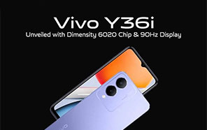 Vivo Y36i Joins the Foray; Unveiled with Dimensity 6020 Chip & 90Hz Display 