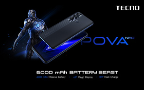 Tecno Pova Neo is Now Available in Pakistan With a Colossal 6000 mAh Battery