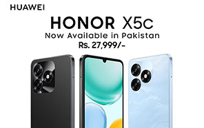 Honor X5c Now Available in Pakistan with Helio G81, 90Hz LCD, and 5260mAh Battery