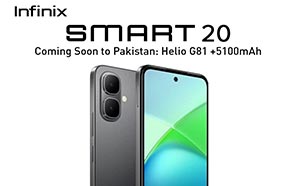 Infinix Smart 20 Soon to Arrive in Pakistan with Helio G81 and 5100mAh Battery 