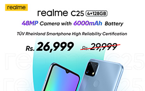 Realme C25 price in Pakistan slashed by Rs 3,000, now available at a new price of Rs 26,999 