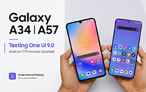 Samsung Galaxy A57 and A34 Under Testing for One UI 9.0 Android 17 Update