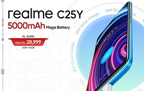 Realme C25Y is Now Available at a Discounted Price; Time-limited Sales at Rs 28,999 