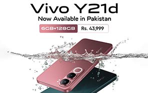 Vivo Y21d Now Official in Pakistan with All-Round Waterproof Build & 6500mAh Battery