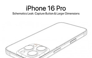 Apple iPhone 16 Pro Design Schematics Leak; New Capture Button & Larger Dimensions 