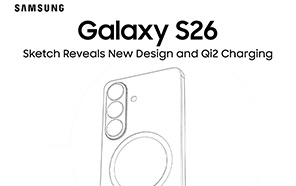 Galaxy S26 Design Sketch Leaks; Confirms New Camera Island & Qi2 Wireless Input 
